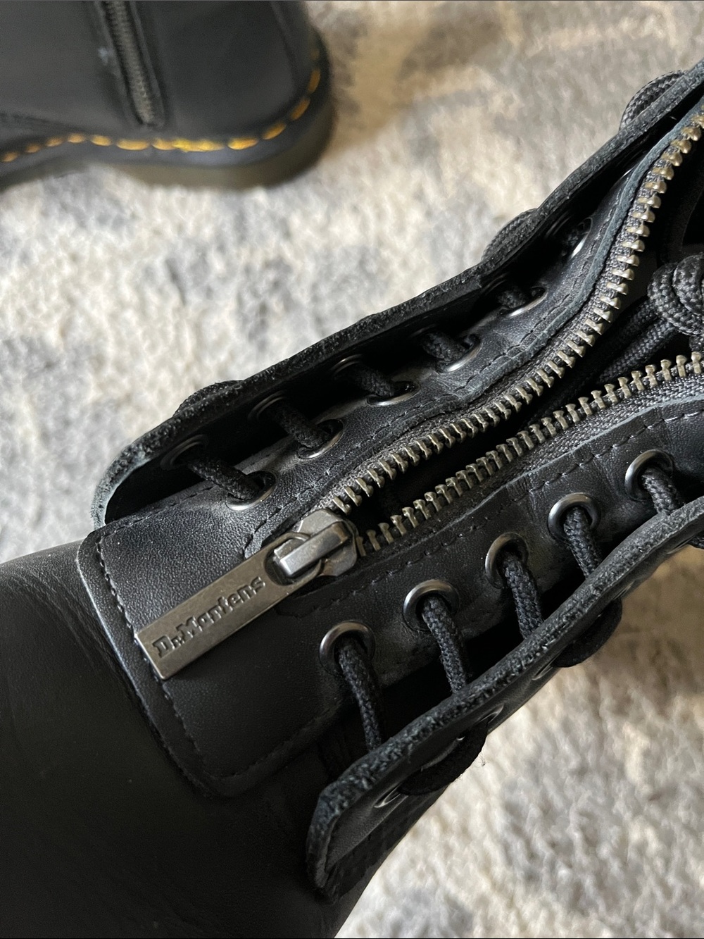 Dr. Martens 1460 Pascal Nappa Zipper Boots - Picture 13 of 13